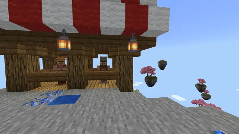 Скриншот Skyblock: сакура №4