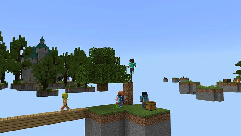 Скриншот Skyblock: новый уровень №1