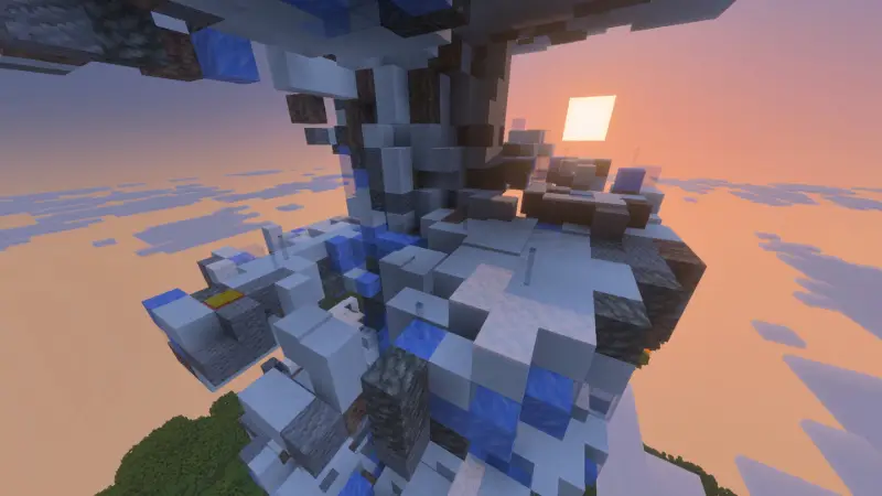 Скриншот Восхождение в джунгли Спиральный паркур №8