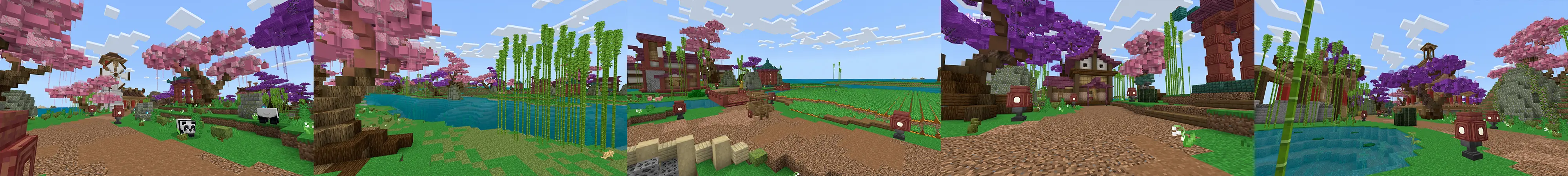 Аниме-биом panorama