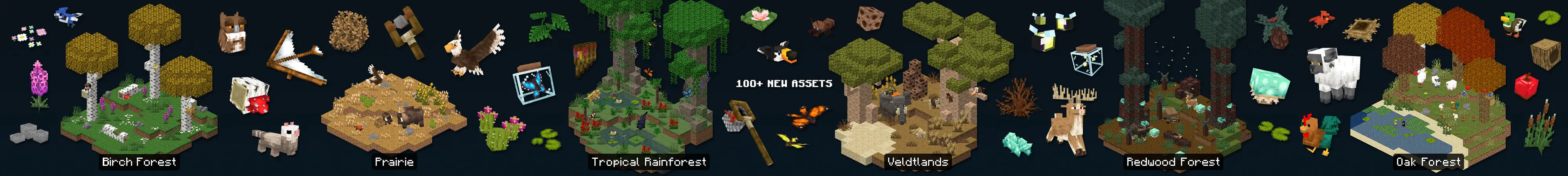 Дополнение BiomeCraft 1.0 panorama