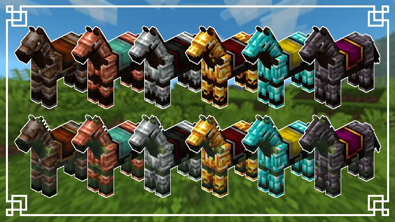 Новый вид конских доспехов