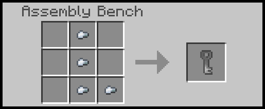 Крафт ключа от сейфа