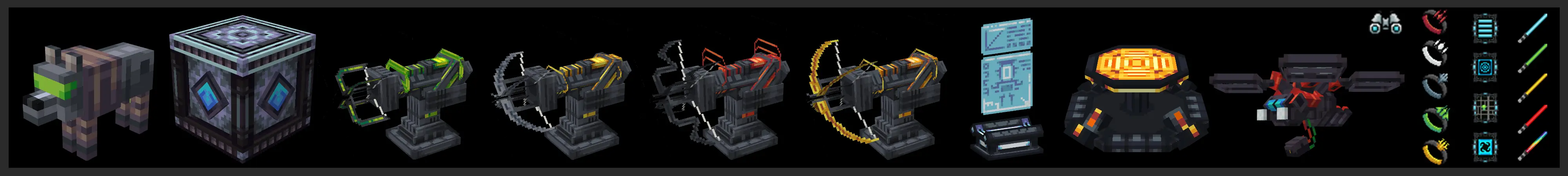 Создаваемые гаджеты panorama