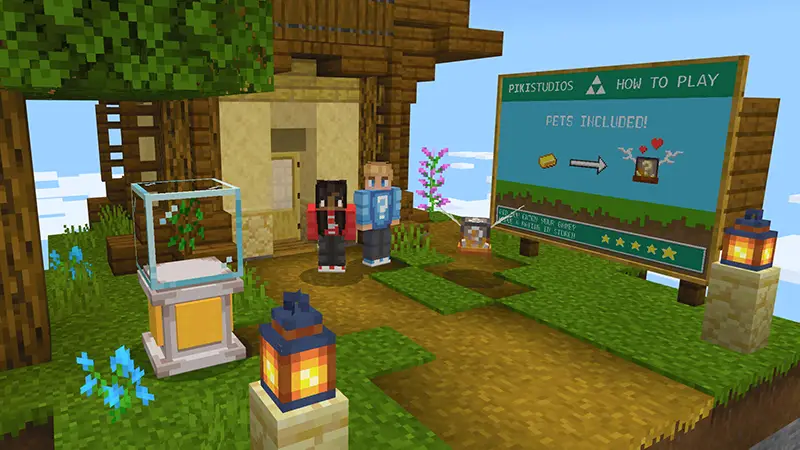 Скриншот Мегаблоки удачи Skyblock №1