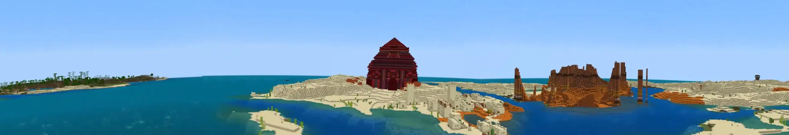 Огненная пирамида panorama