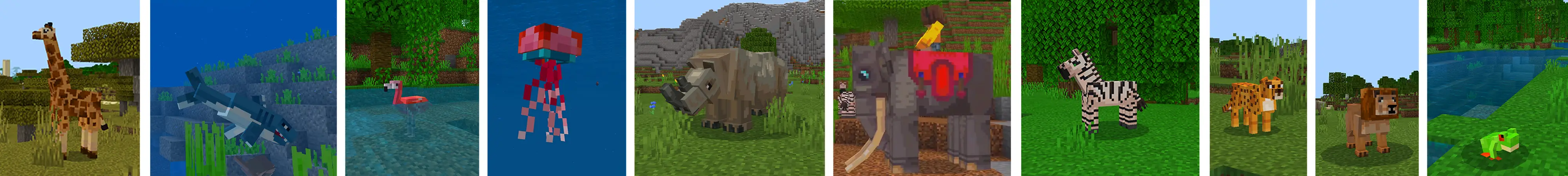 Новые животные panorama