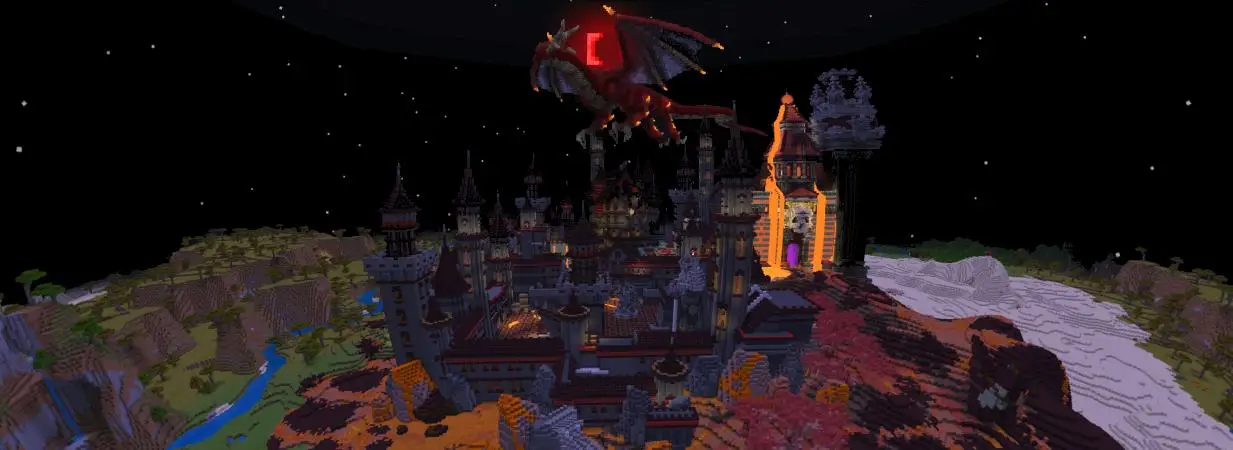 Демонический замок panorama