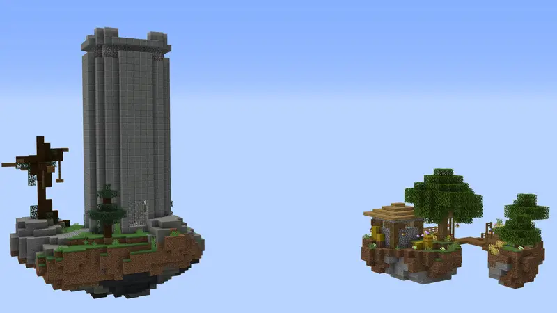 Скриншот Замок Skyblock №1