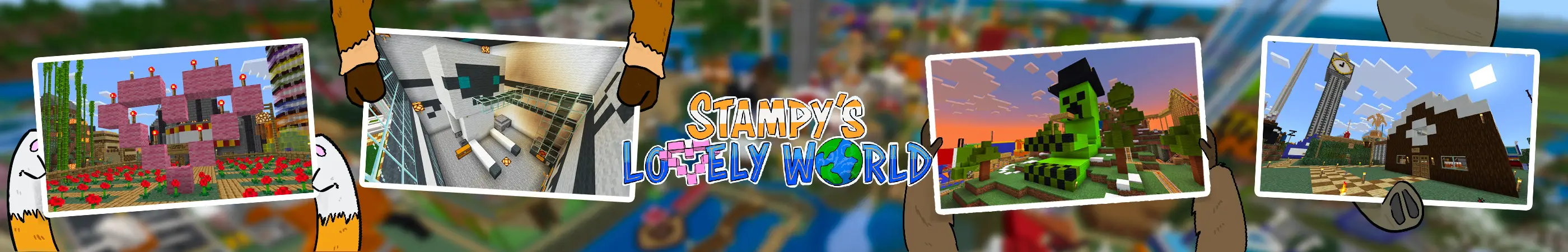Stampy’s Lovely World panorama