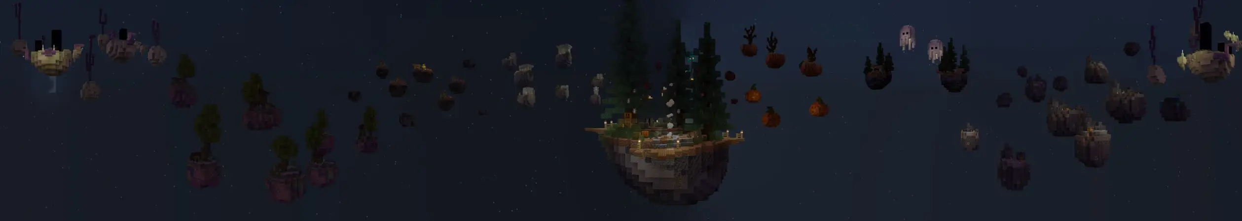 Skyblock: Хэллоуин panorama