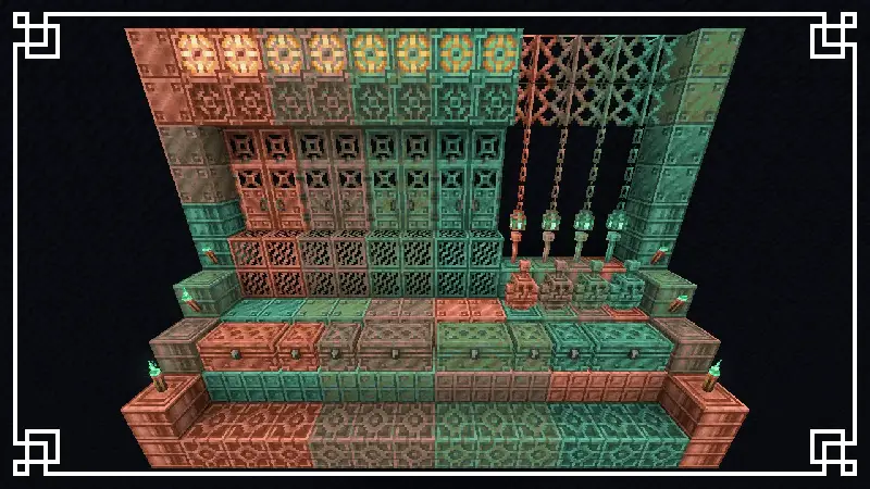 Новый вид медных блоков