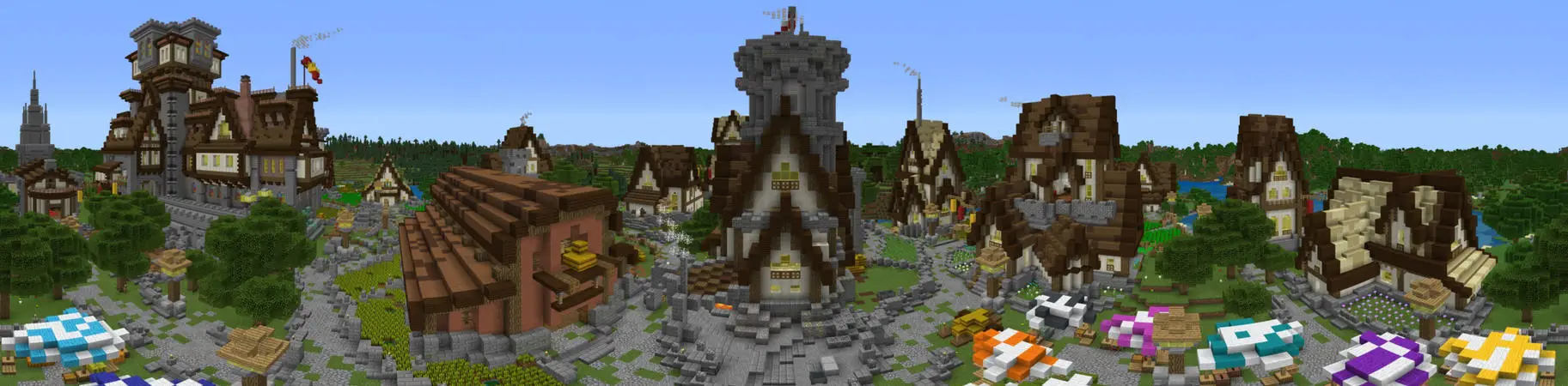 Замок Стоу panorama