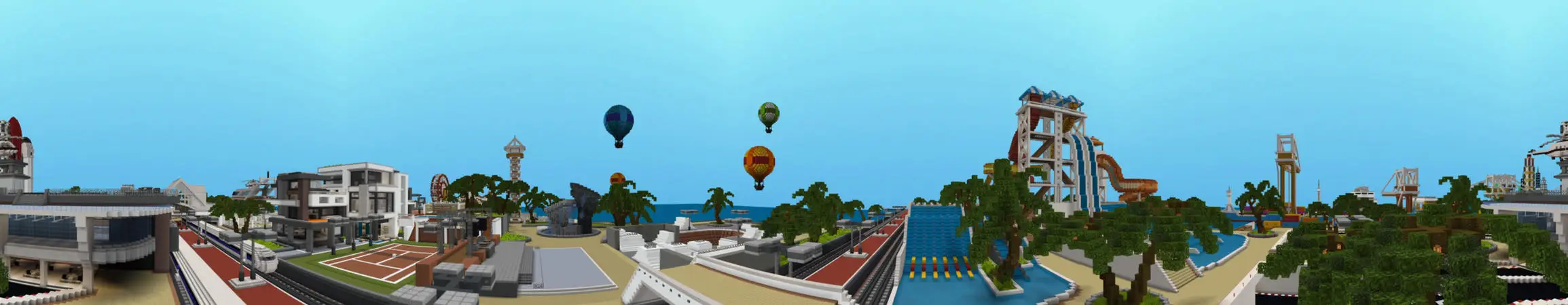 Современный курорт panorama