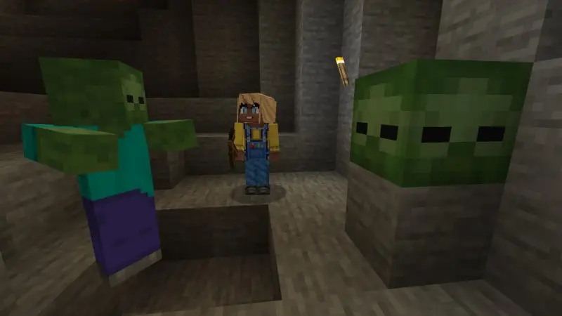 Скриншот Блоки в виде мобов №5