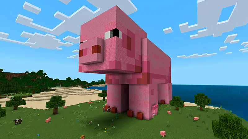 Скриншот Дома в виде мобов №2