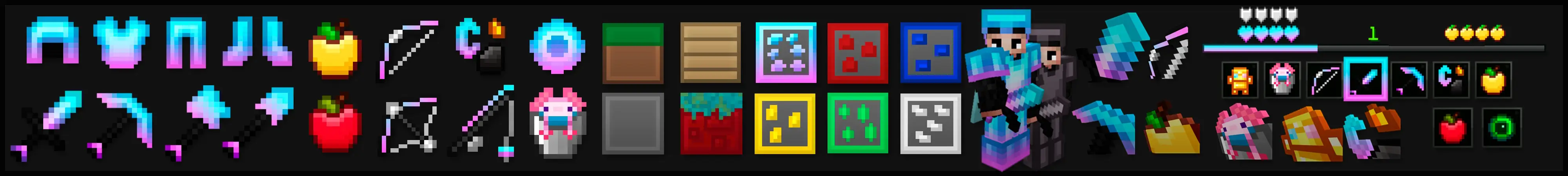 Сахарная вата 16x PvP набор panorama