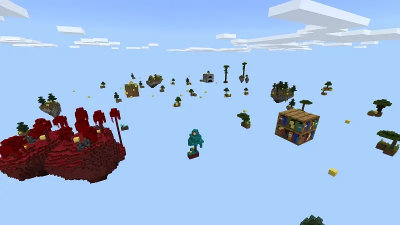 Скриншот Skyblock удачи №1