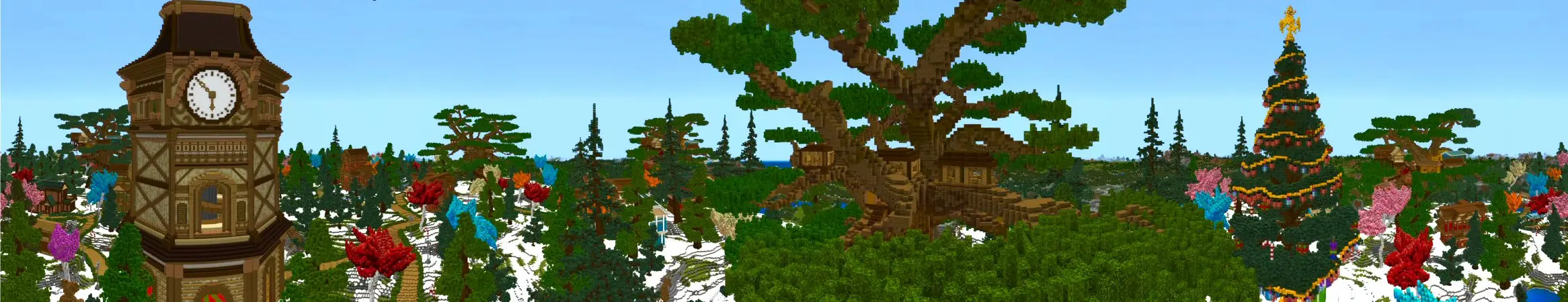 Деревня эльфов panorama