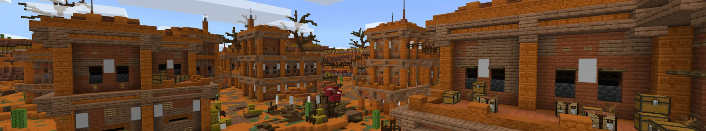 Село в плоскогорье panorama