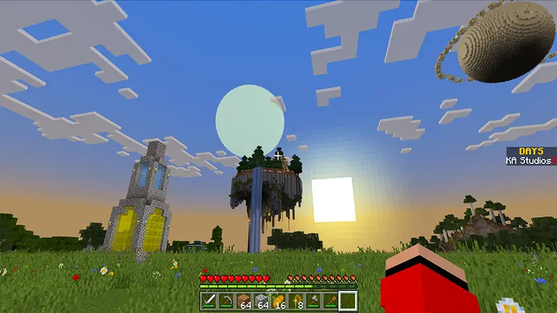 Скриншот 100 дней: выживание в плоском мире №2