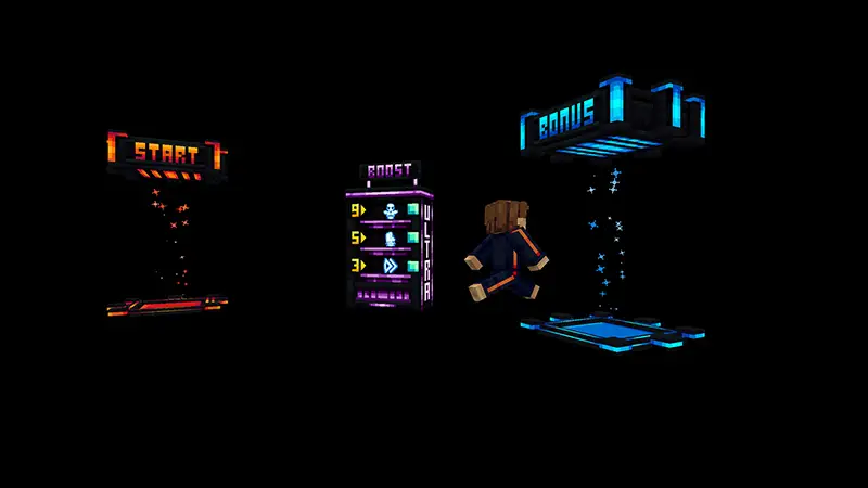 Скриншот УЛЬТРАНЕОН-32: экстремальный паркур №1