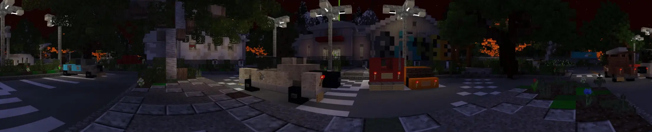 Блок удачи: апокалипсис с монстрами panorama