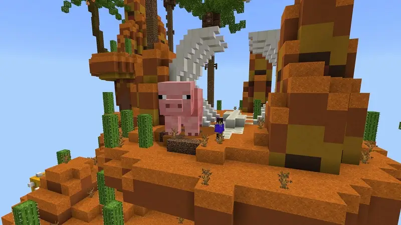 Скриншот Skyblock на удачу №2