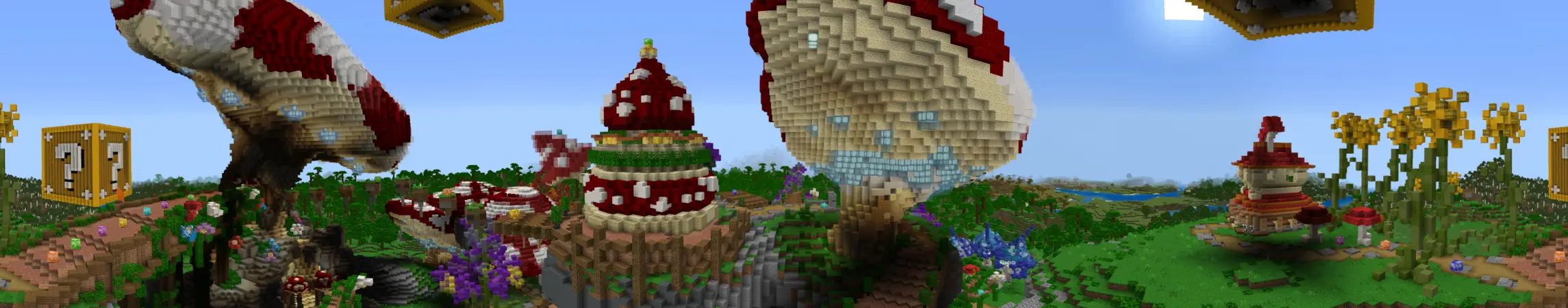 Грибной остров: блоки удачи panorama