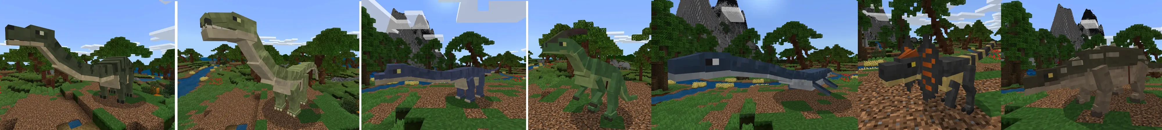 Эра динозавров panorama