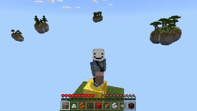 Скриншот Оригинальная игра «Один блок» №1