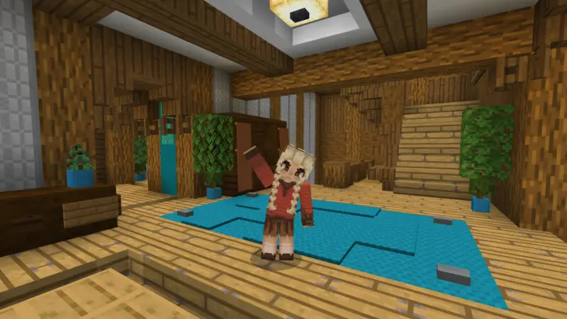 Скриншот Деревенский бревенчатый особняк №1