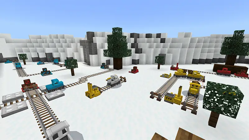 Скриншот Крошечные поезда №2