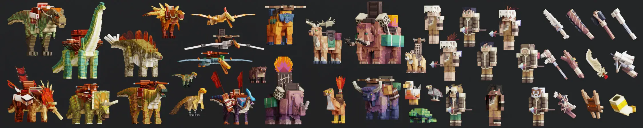 Вымершие динозавры panorama