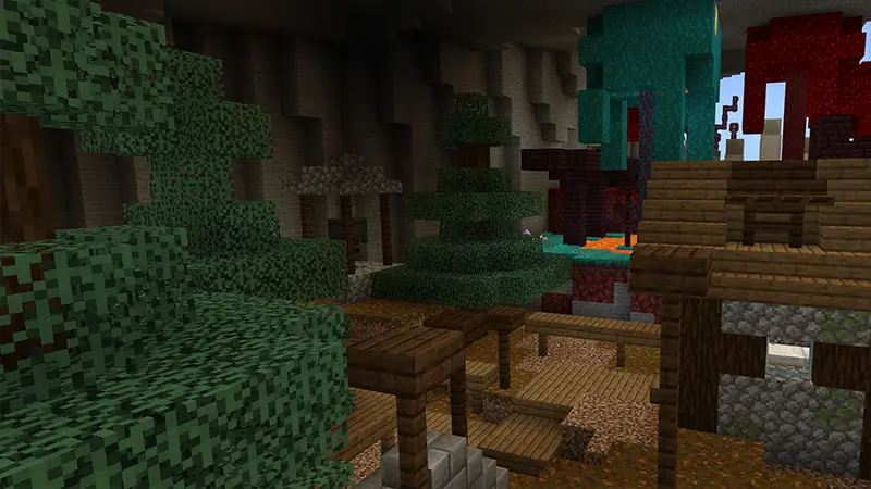 Скриншот Спиральный паркур на острове №3