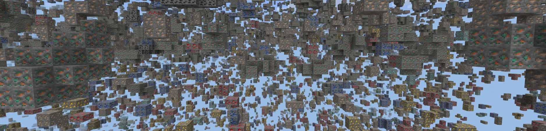 Рентген Skyblock panorama