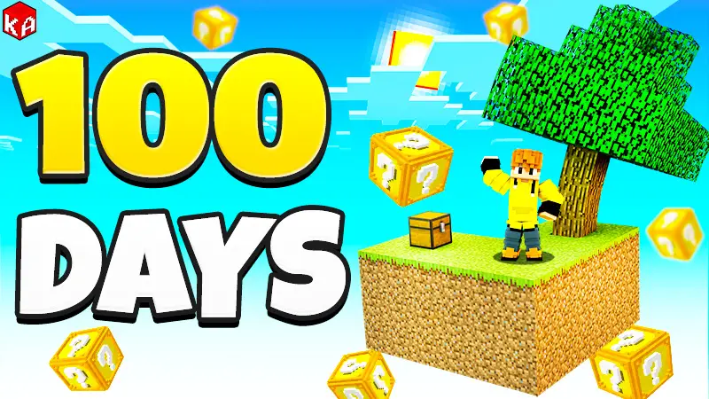 100 дней: Skyblock на удачу