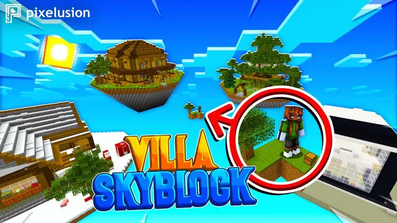 Вилла Skyblock