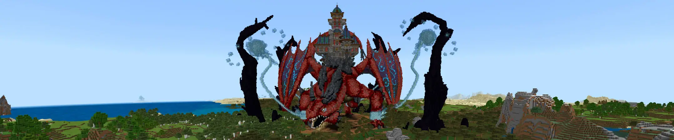 Замок дракона panorama