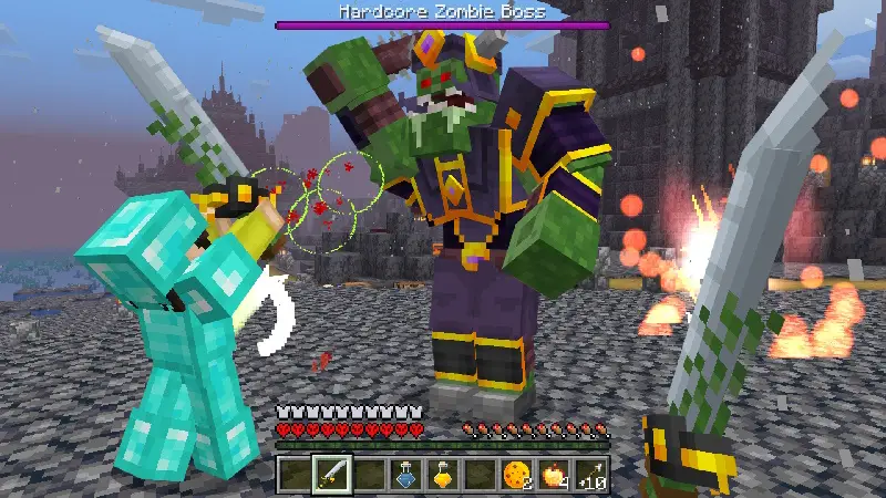 Скриншот 30+ биомов - Хардкорный мир №1