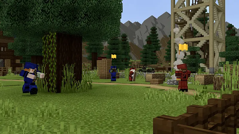 Скриншот Захват флага в лагере секвой №5