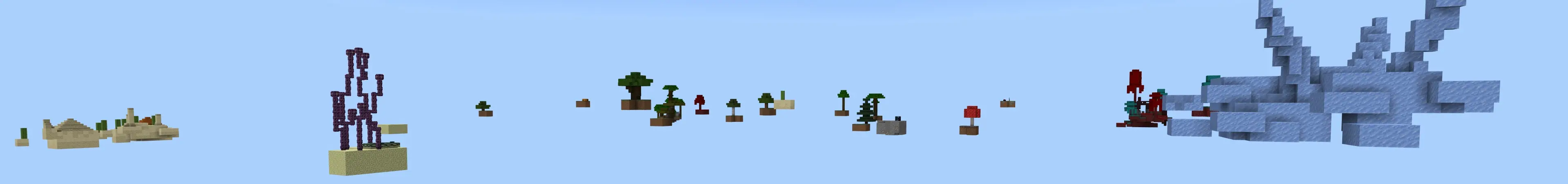Оригинальная игра Skyblock panorama