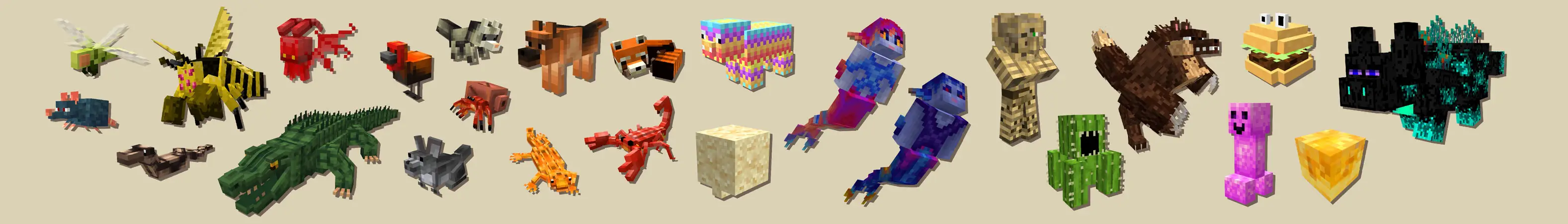 Куча мобов [DX] panorama