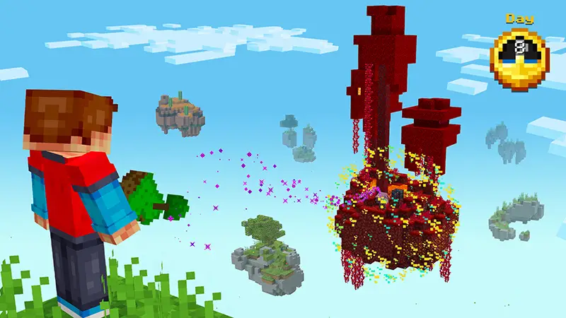 Скриншот 100 дней в Skyblock №3