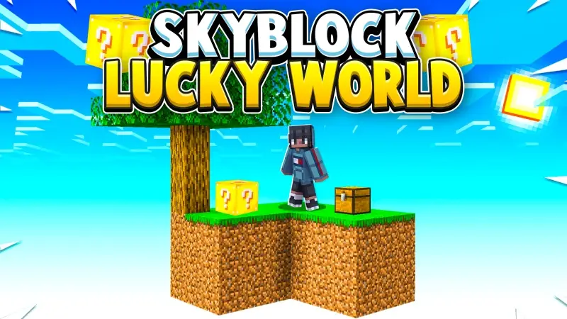 Мир удачи Skyblock