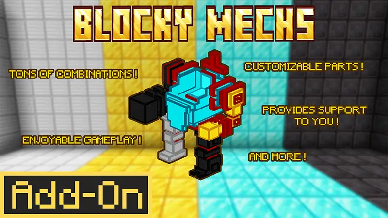 Дополнение Blocky Mechs