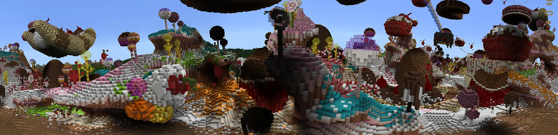 Блоки удачи: вечеринка с пиньятой panorama