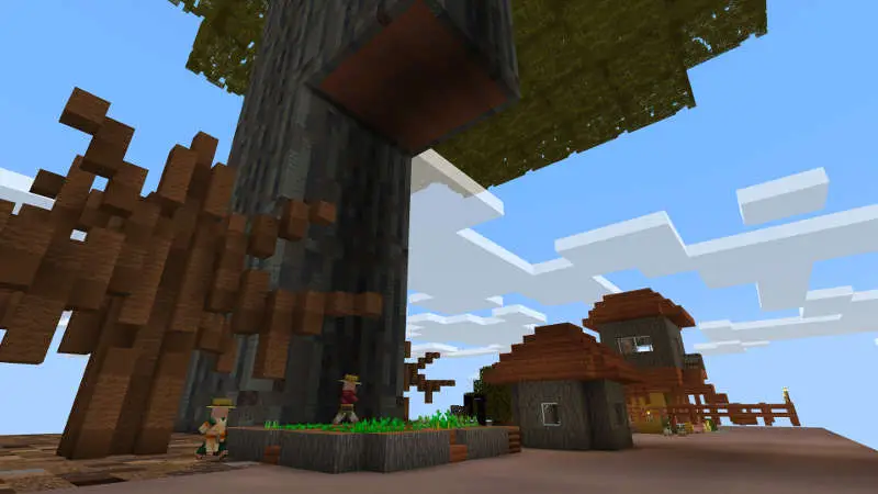 Скриншот Мегаблочный Skyblock №4