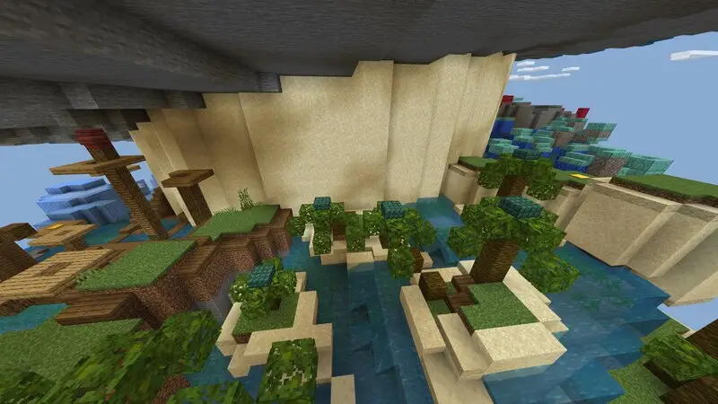 Скриншот Паркур в элементальной башне №3