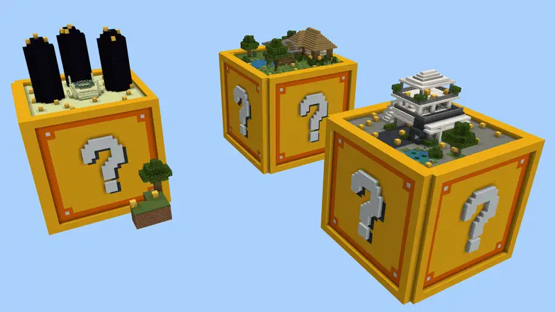 Скриншот Гигантский Skyblock на удачу №3